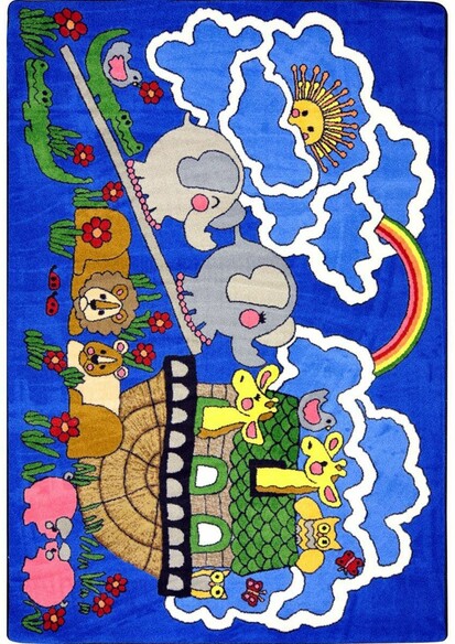 Joy Carpets Kid Essentials Noah's Ark Multi